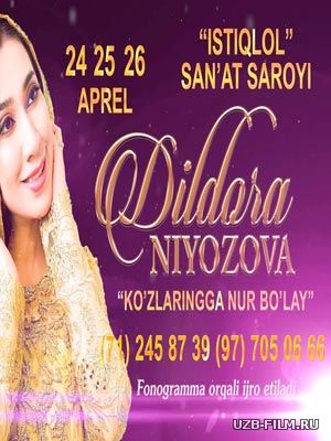Dildora Niyozova - Ko'zlaringga nur bo'lay (Konsert dastur 2018)
