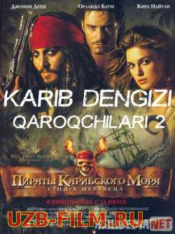 Karib dengizi qaroqchilari 2 Murdalar sandig'i Uzbek tilida 2006 O'zbekcha tarjima kino HD