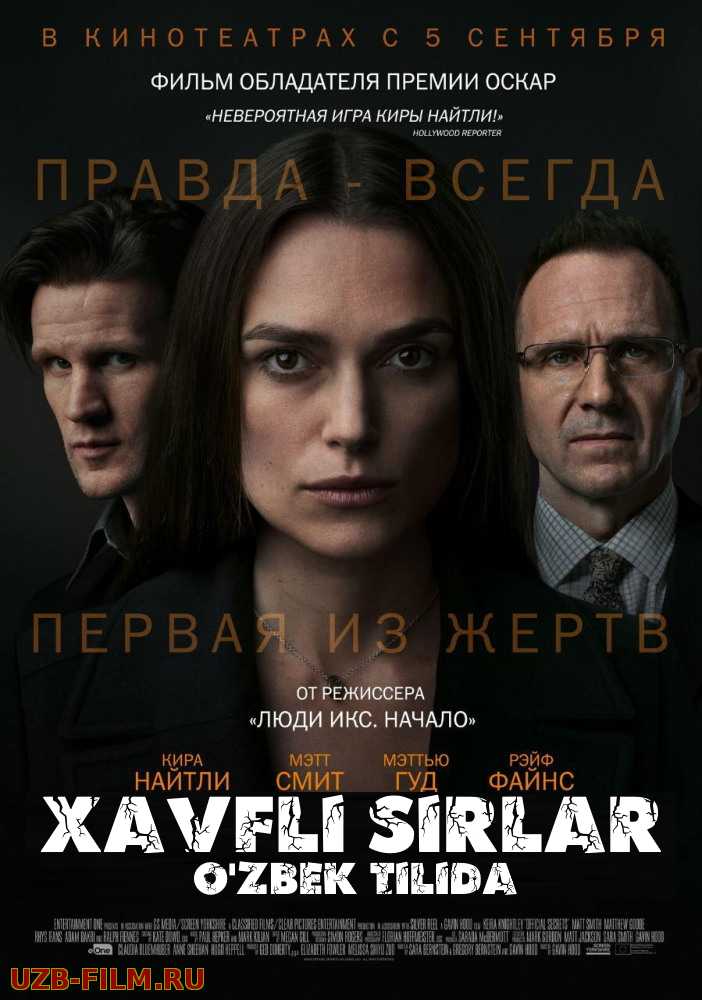 Xavfli sirlar (Uzbek tilida kino skachat HD)