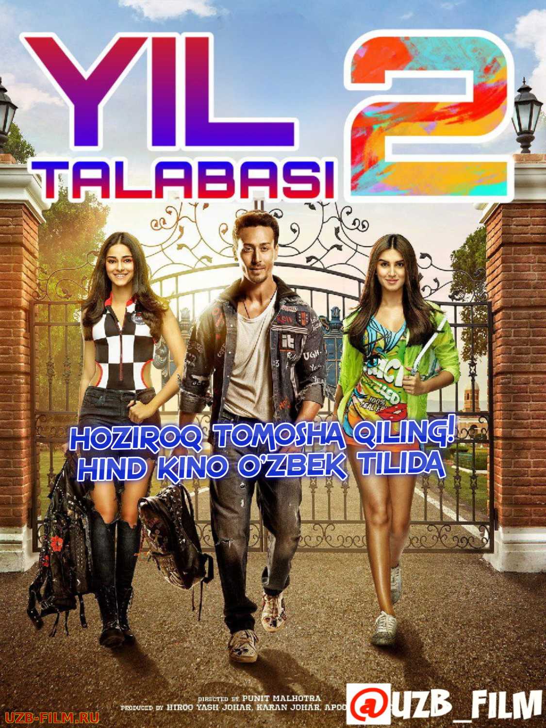 Yil talabasi 2 (Hind kino Uzbek tilida HD 2019)