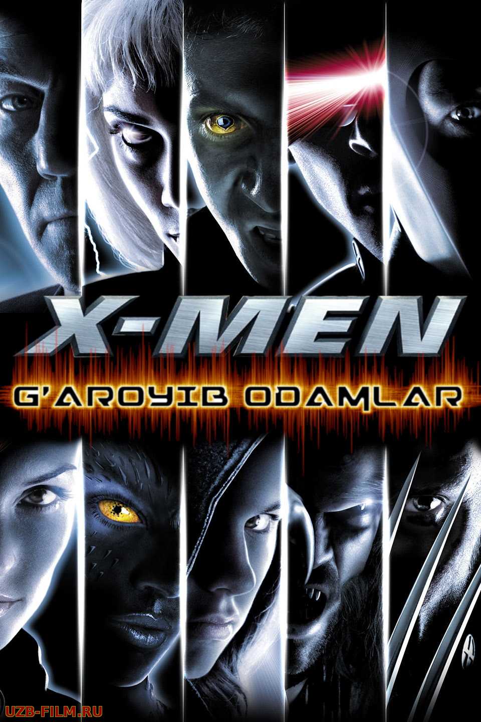 X-Men 1 / G'aroyib odamlar 1 / Rosamaxa 1 Uzbek tilida 2000 O'zbekcha tarjima kino HD