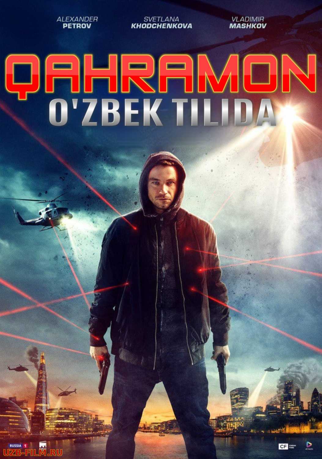Qahramon Rossiya kinosi Uzbek tilida 2019 HD O'zbek tarjima tas-ix skachat