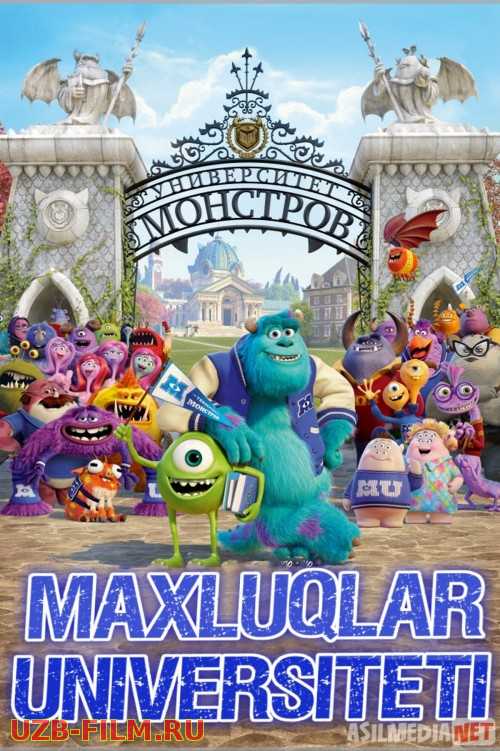 Maxluqlar universiteti / korparatsiyasi HD Multfilm Uzbek tilida 2013