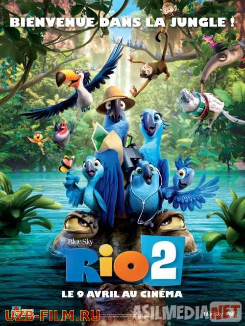 Rio 2 multfilm Uzbek tilida 2014 O'zbekcha tarjima kino HD