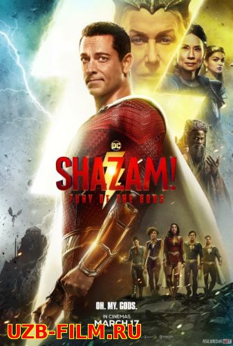 Shazam 2: Xudolar Qahri / Ma'budlar G'azabi Uzbek tilida 2023-yil premyera kino O'zbekcha tarjima kino HD